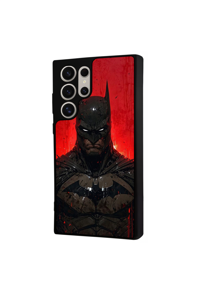 Samsung Galaxy S22 Ultra Uyumlu Batman Tasarımlı Glossy Premium Kılıf