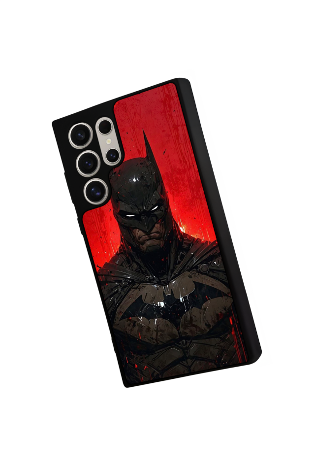 Samsung Galaxy S22 Ultra Uyumlu Batman Tasarımlı Glossy Premium Kılıf