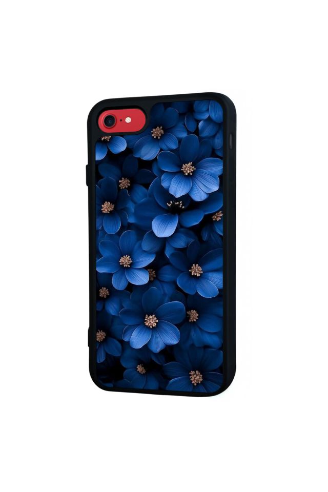 iPhone SE Uyumlu Cicek Tasarımlı Glossy Premium Kılıf