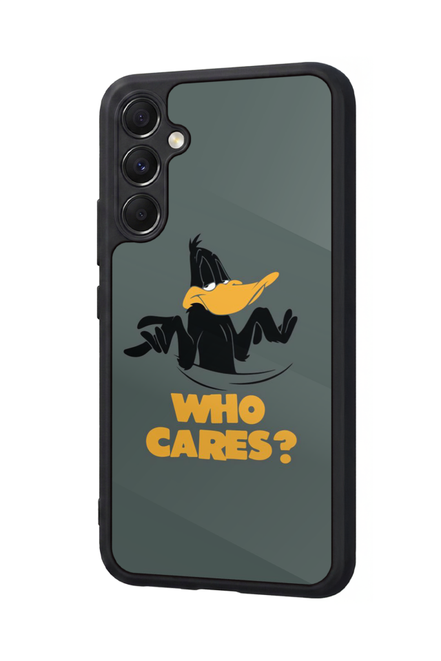 Samsung Galaxy M34 Uyumlu Daffy duck Tasarımlı Glossy Premium Kılıf