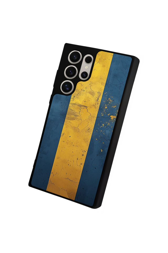 Samsung Galaxy S23 Ultra Uyumlu Fenerbahce Tasarımlı Glossy Premium Kılıf