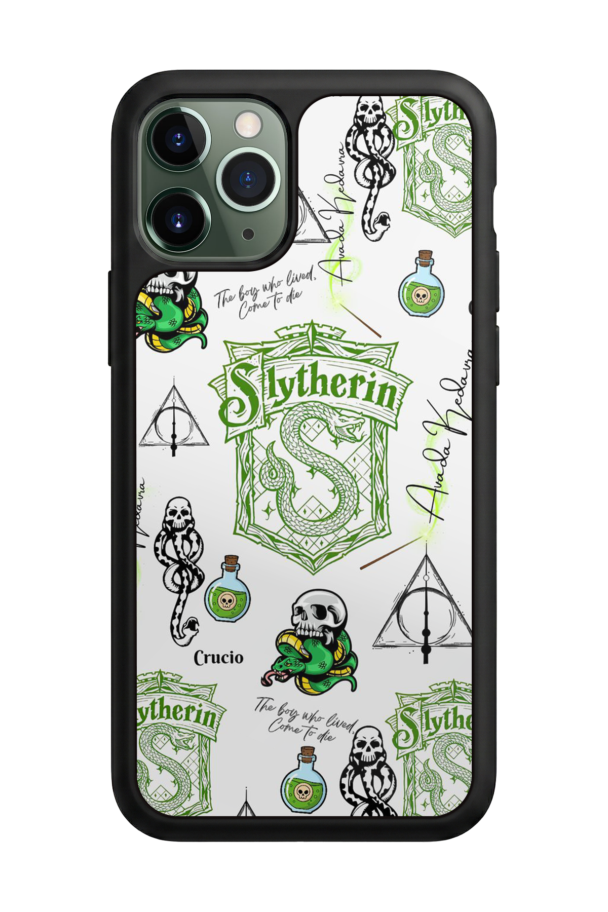iPhone 11 Pro Max Uyumlu HarryPotter Tasarımlı Glossy Premium Kılıf