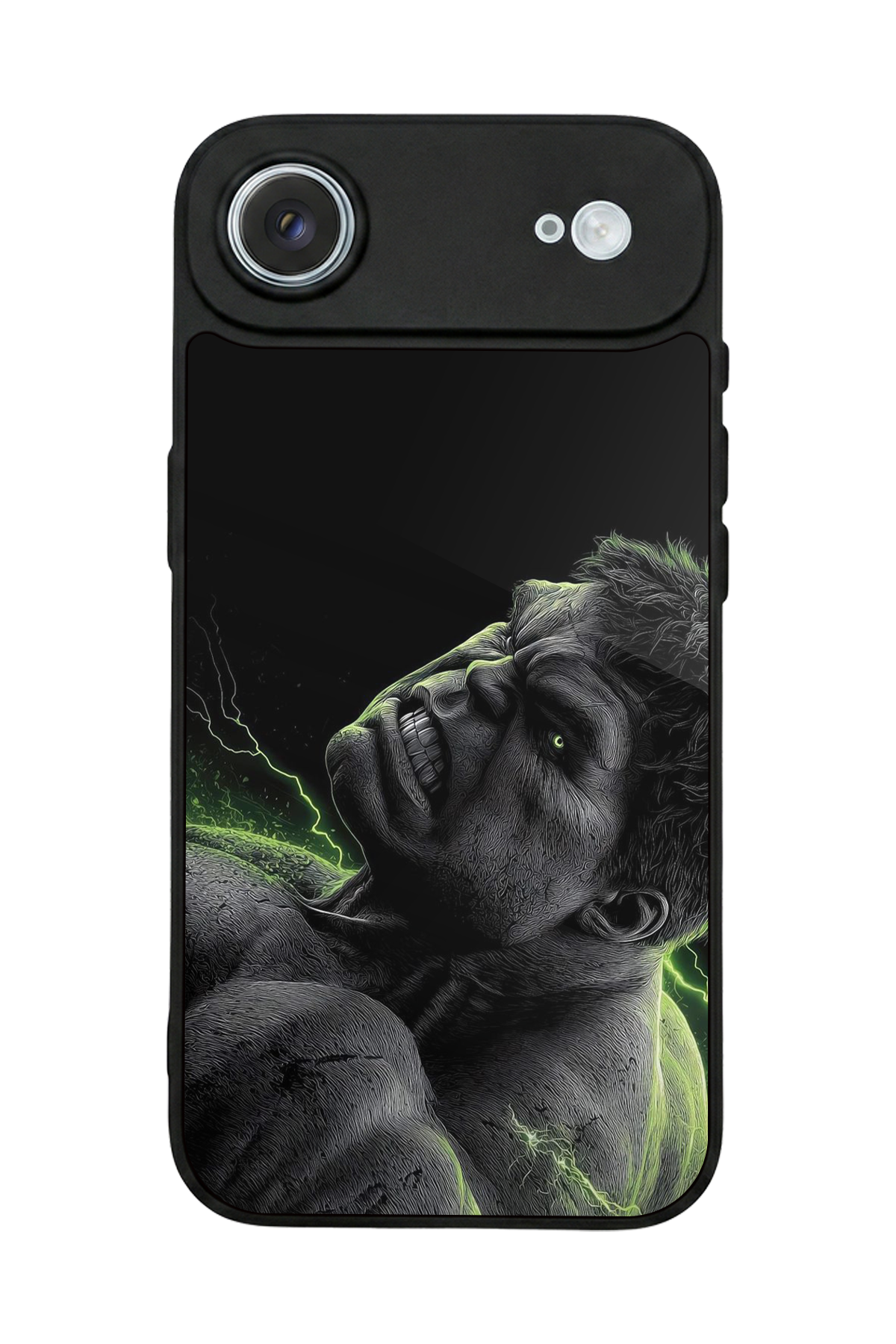 iPhone 17 Air Uyumlu Hulk Tasarımlı Glossy Premium Kılıf