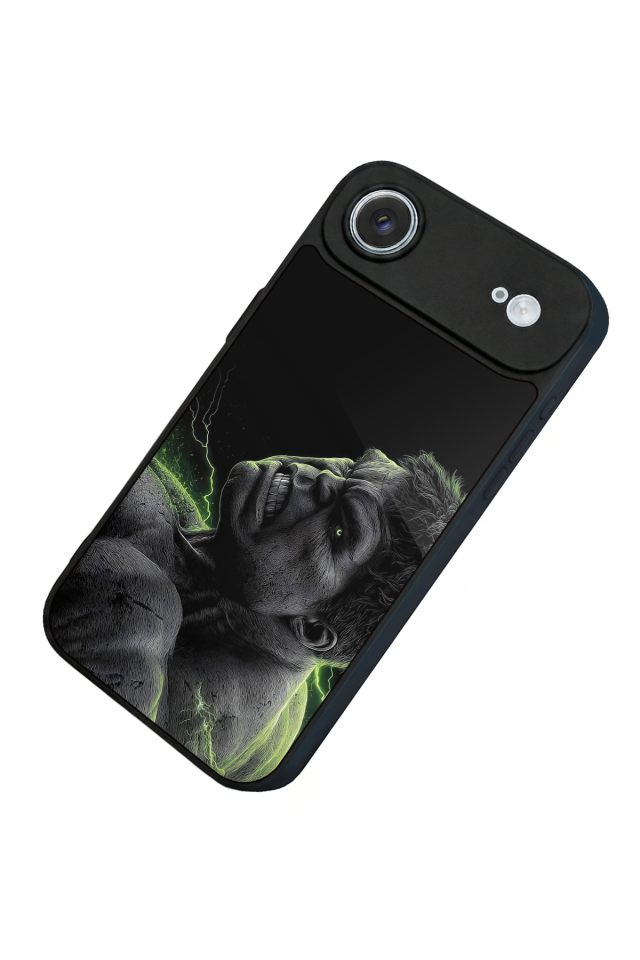iPhone 17 Air Uyumlu Hulk Tasarımlı Glossy Premium Kılıf