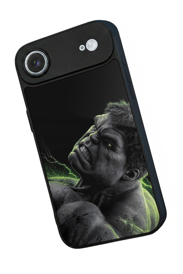 iPhone 17 Air Uyumlu Hulk Tasarımlı Glossy Premium Kılıf