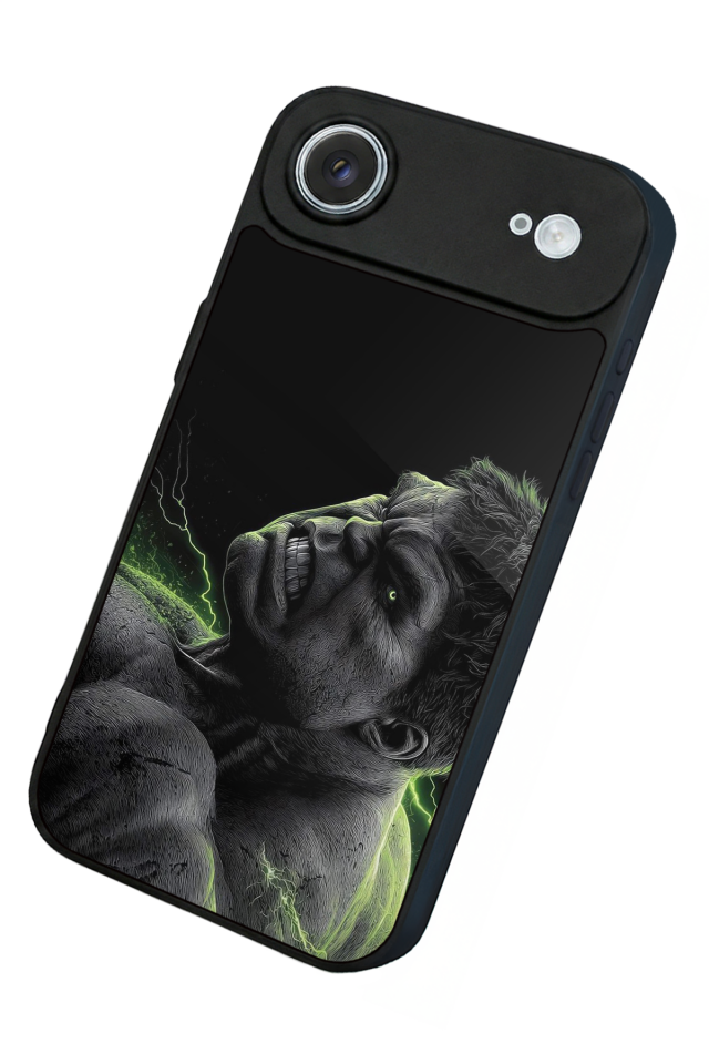 iPhone 17 Air Uyumlu Hulk Tasarımlı Glossy Premium Kılıf