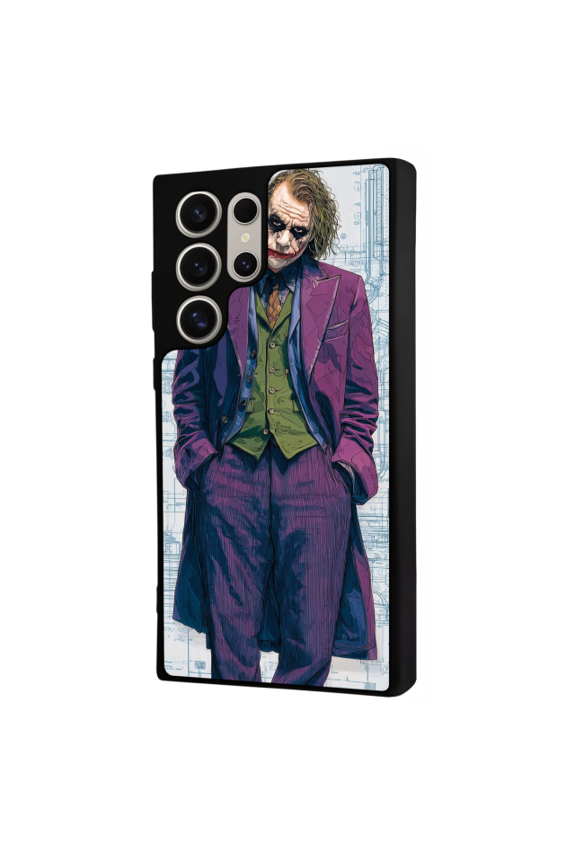 Samsung Galaxy S24 Ultra Uyumlu Joker Tasarımlı Glossy Premium Kılıf