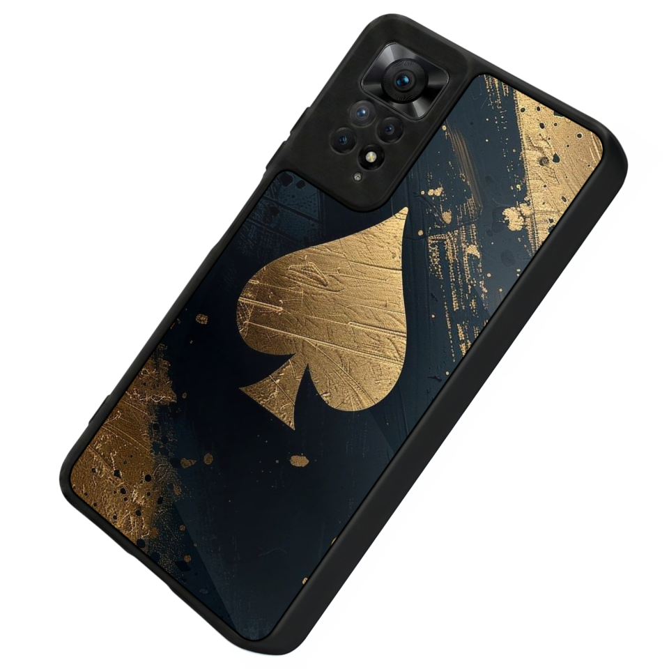 Xiaomi Redmi Note 12 Pro Uyumlu Kart Tasarımlı Glossy Premium Kılıf