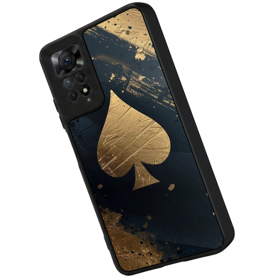 Xiaomi Redmi Note 12 Pro Uyumlu Kart Tasarımlı Glossy Premium Kılıf