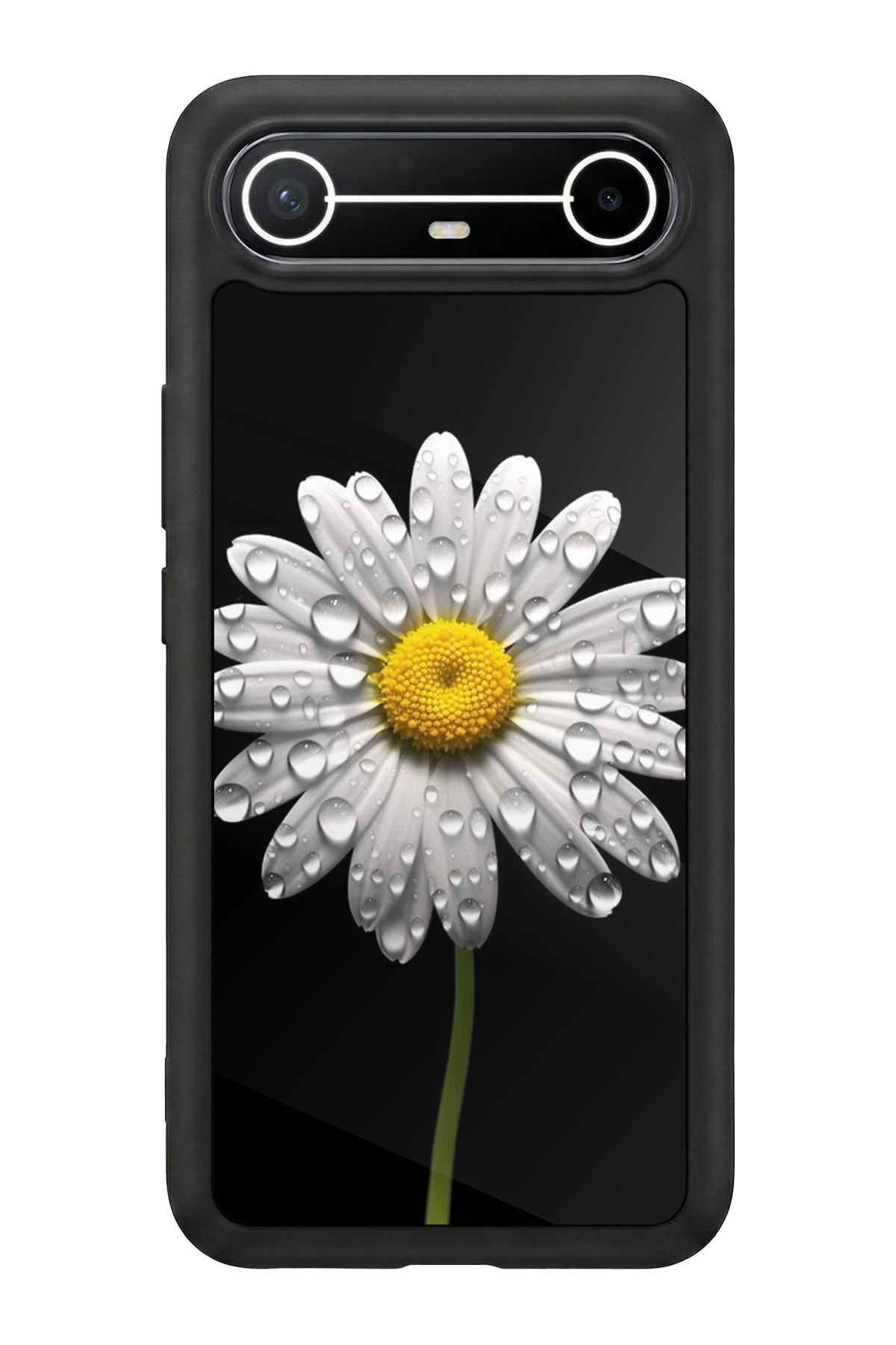 Tecno Spark Slim 5G Uyumlu Papatya Tasarımlı Glossy Premium Kılıf