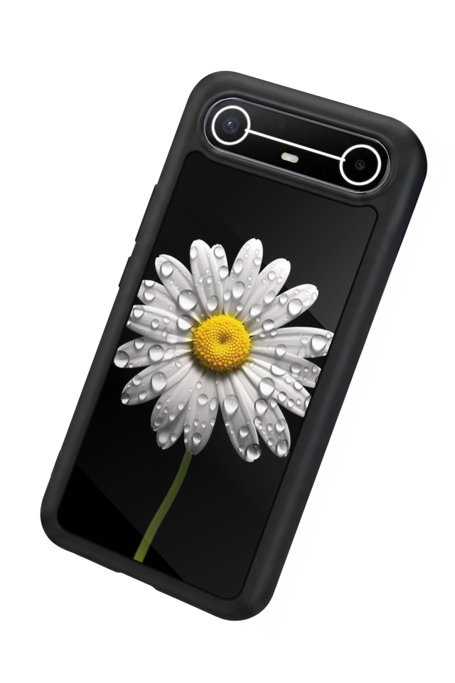 Tecno Spark Slim 5G Uyumlu Papatya Tasarımlı Glossy Premium Kılıf