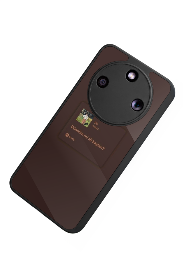 Honor Magic 8 Lite Uyumlu Sarki Sozleri Tasarımlı Glossy Premium Kılıf