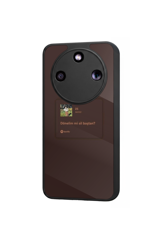 Honor Magic 8 Lite Uyumlu Sarki Sozleri Tasarımlı Glossy Premium Kılıf