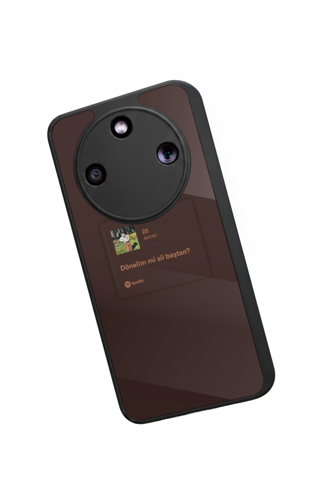 Honor Magic 8 Lite Uyumlu Sarki Sozleri Tasarımlı Glossy Premium Kılıf