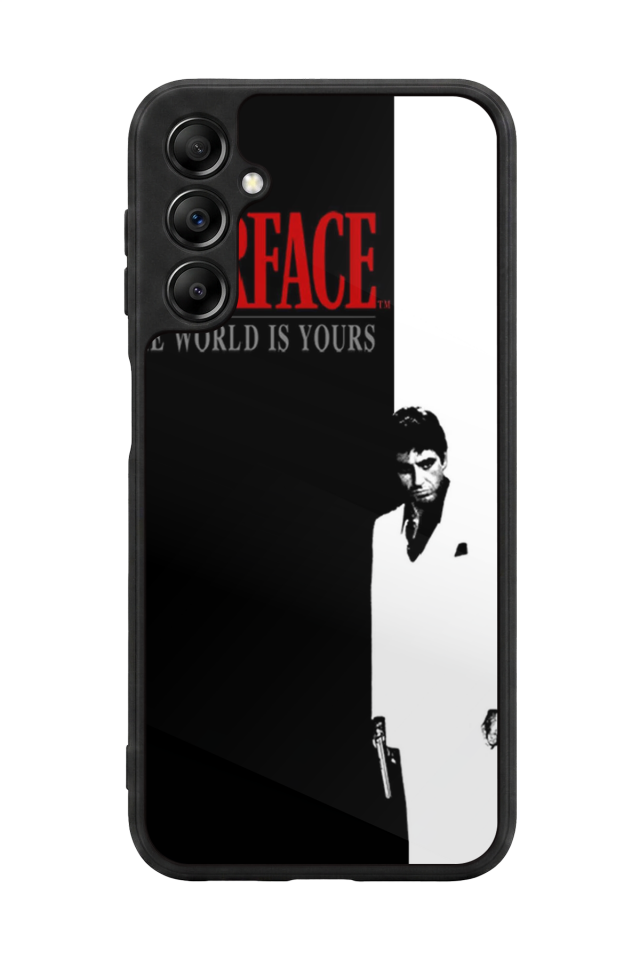 Samsung Galaxy A14 Uyumlu Scarface Tasarımlı Glossy Premium Kılıf