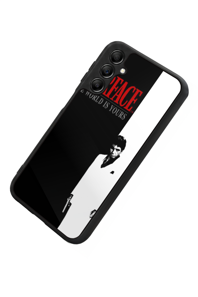 Samsung Galaxy A14 Uyumlu Scarface Tasarımlı Glossy Premium Kılıf