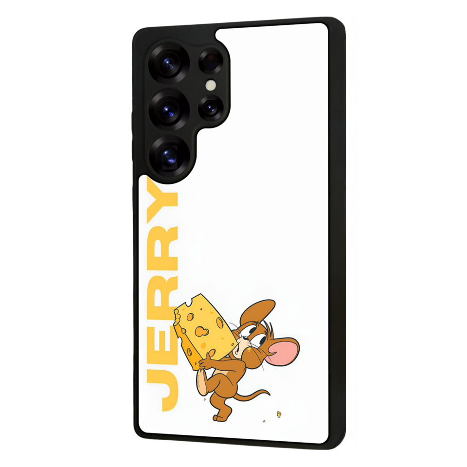 Samsung Galaxy S25 Ultra Uyumlu Tom And Jerry Tasarımlı Glossy Premium Kılıf