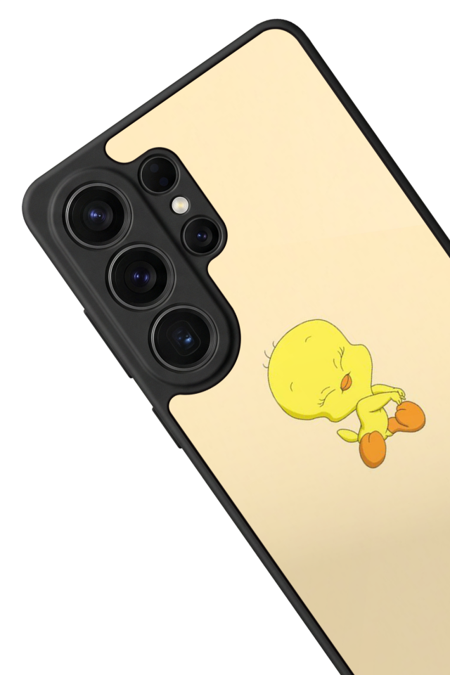 Samsung Galaxy S26 Ultra Uyumlu Tweety Tasarımlı Glossy Premium Kılıf