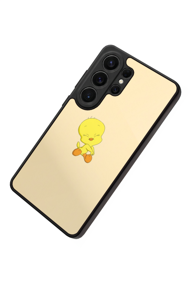 Samsung Galaxy S26 Ultra Uyumlu Tweety Tasarımlı Glossy Premium Kılıf