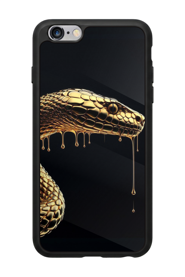 iPhone 6 Plus Uyumlu Yılan Tasarımlı Glossy Premium Kılıf