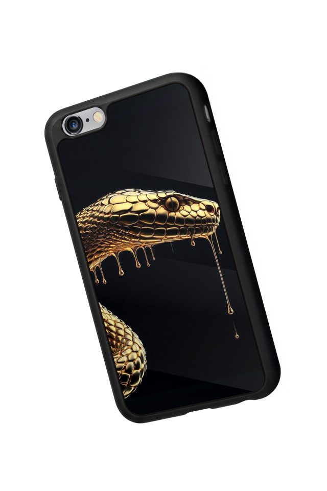 iPhone 6 Plus Uyumlu Yılan Tasarımlı Glossy Premium Kılıf