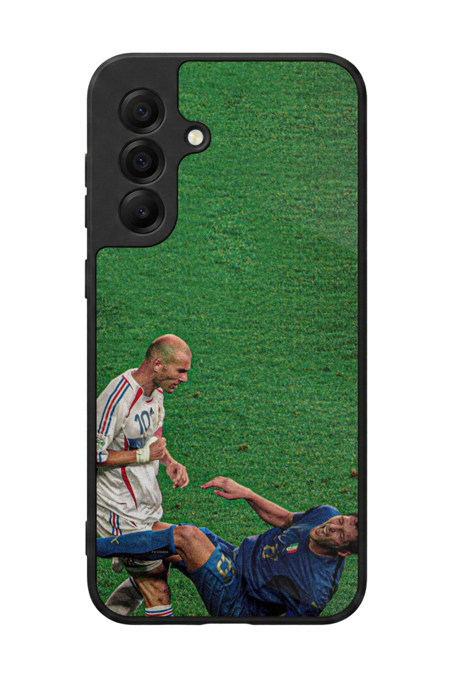 Samsung Galaxy A17 Uyumlu Zidane Tasarımlı Glossy Premium Kılıf