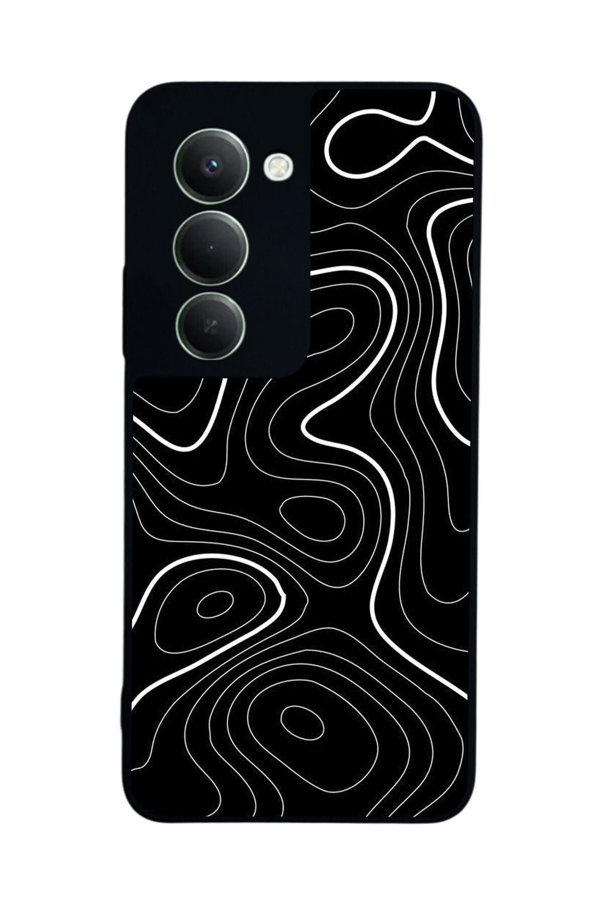 Xiaomi Redmi 15 5G Uyumlu Çizgi Sanatı Tasarımlı Glossy Premium Kılıf