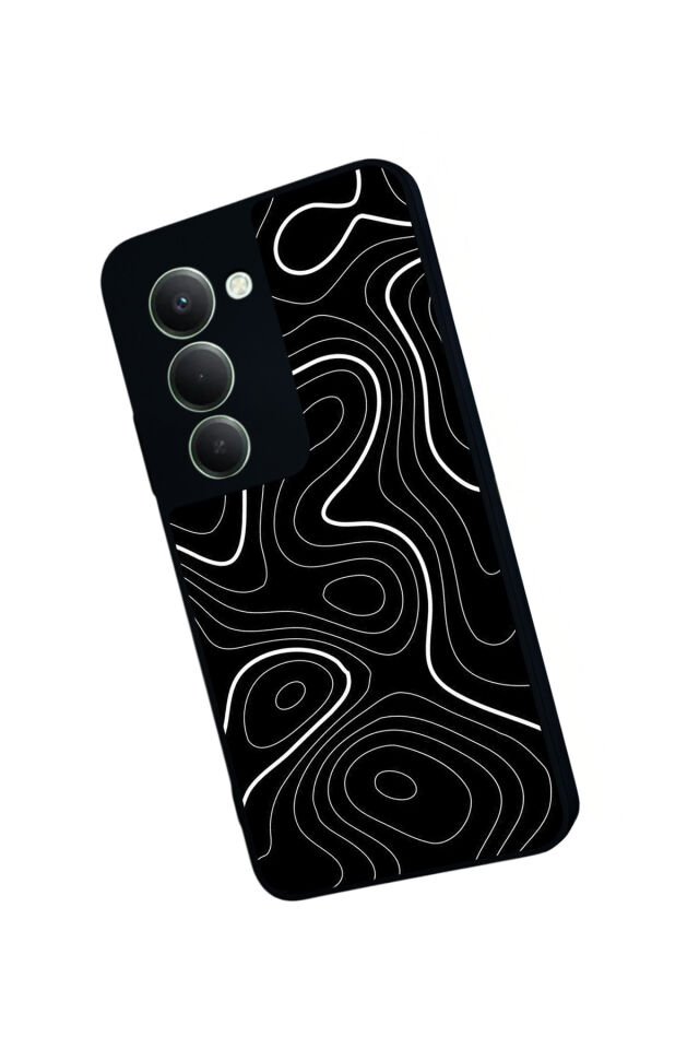 Xiaomi Redmi 15 5G Uyumlu Çizgi Sanatı Tasarımlı Glossy Premium Kılıf