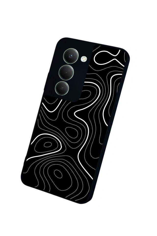 Xiaomi Redmi 15 5G Uyumlu Çizgi Sanatı Tasarımlı Glossy Premium Kılıf