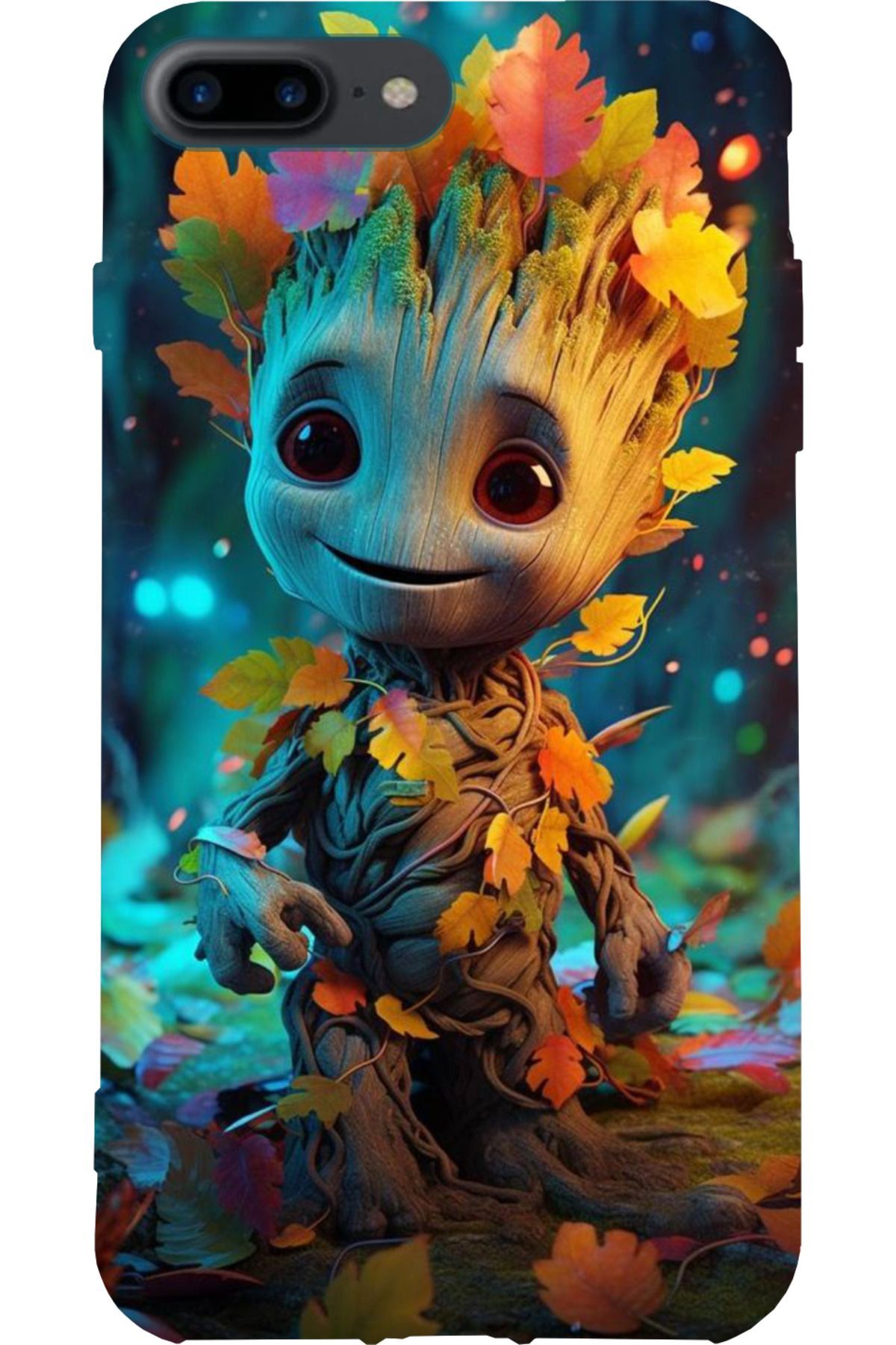 Apple iPhone 7 Plus Siyah Silikon Kılıf Çiziklere ve Darbelere Karşı Koruma