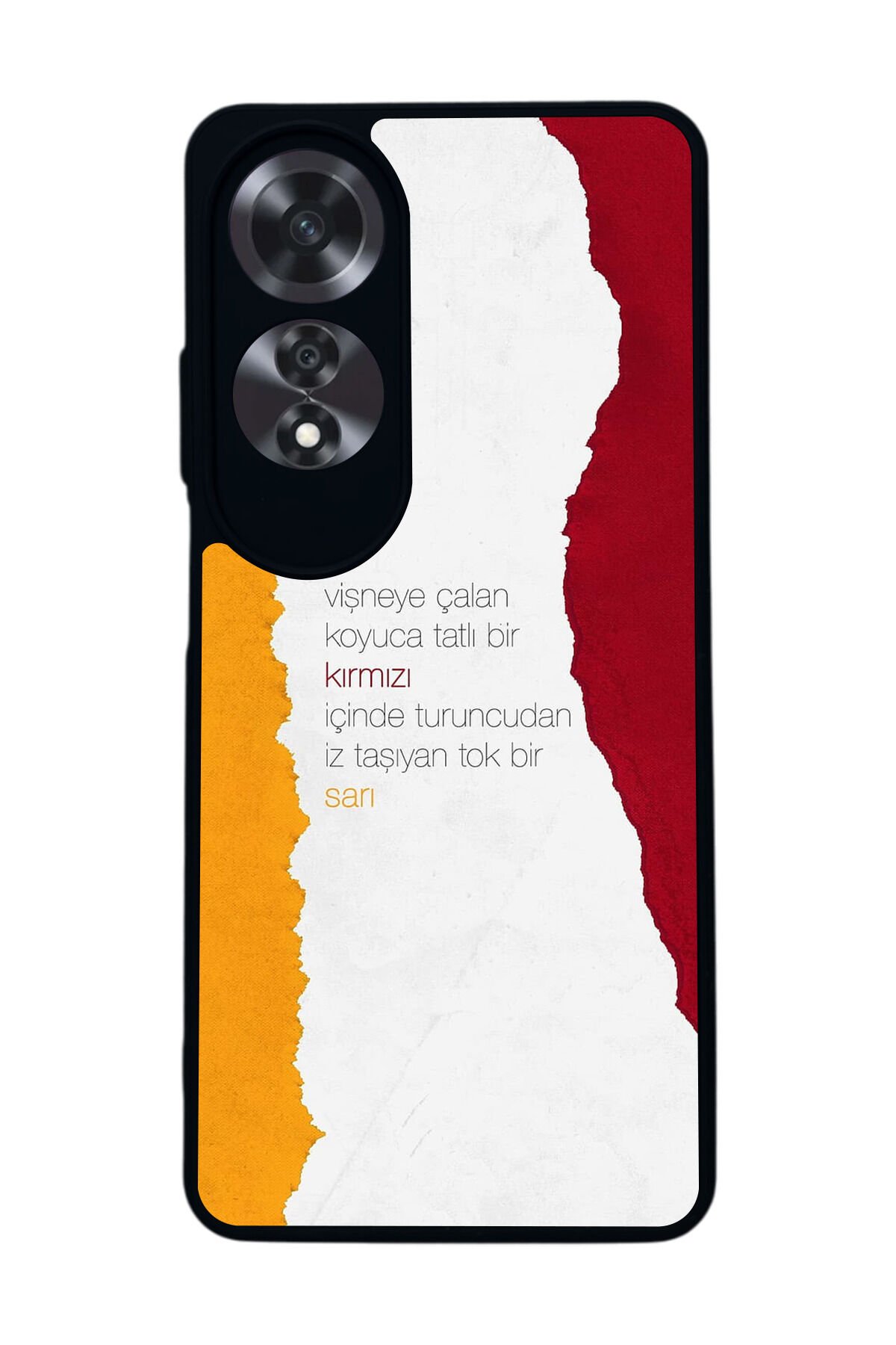 Oppo A60 Mat Siyah uyumlu Kılıf – Yumuşak Silikon, Koruyucu, Şok Emici Kapak