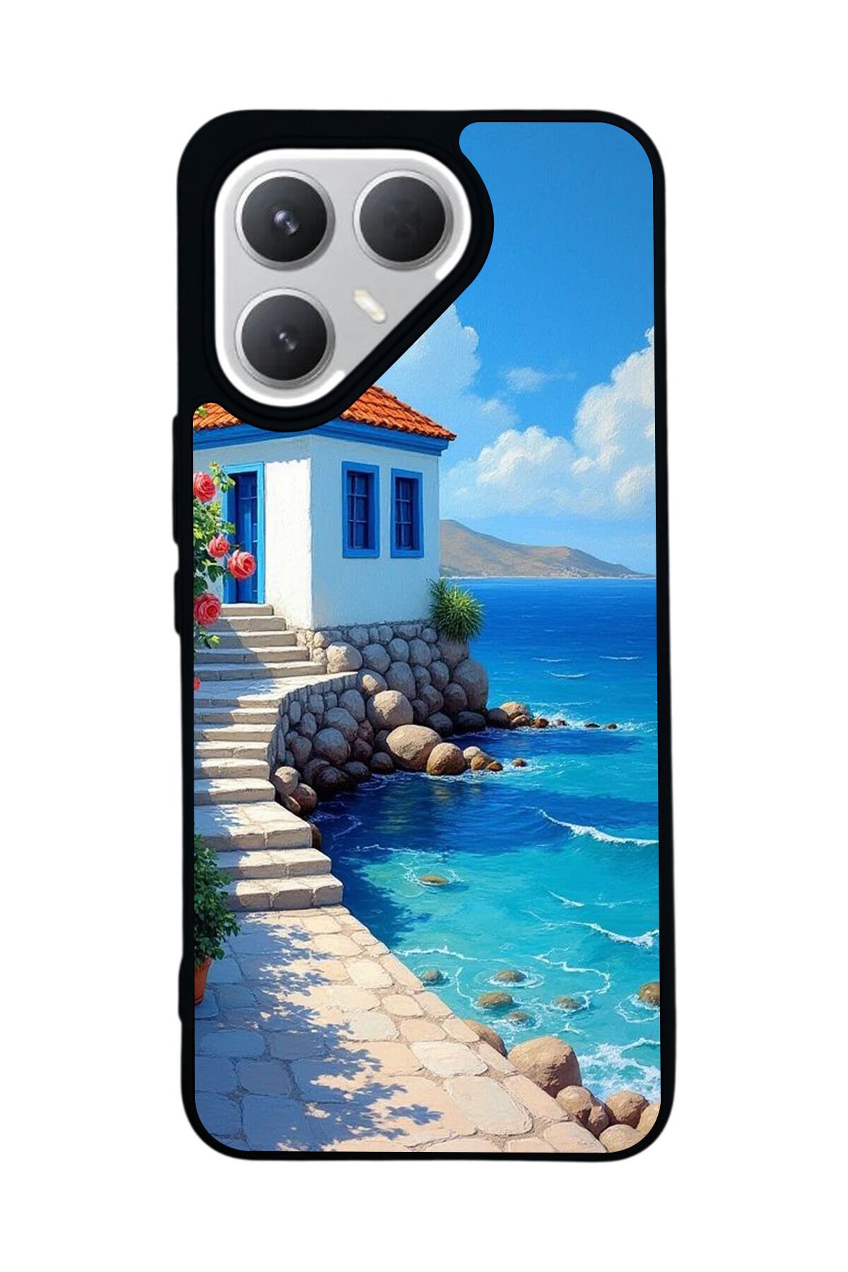 Tecno Pova 7 Pro Mat Uyumlu Siyah Kılıf – Yumuşak Silikon, Koruyucu, Şok Emici Kapak