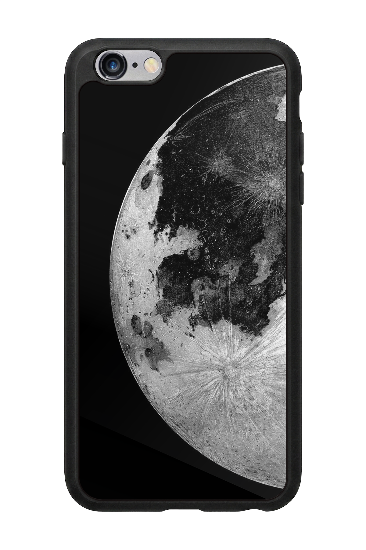 iPhone 6 Plus Uyumlu Ay Tasarımlı Glossy Premium Kılıf