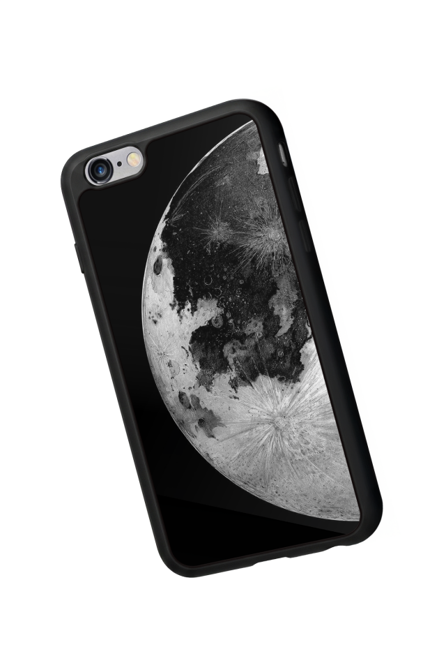 iPhone 6 Plus Uyumlu Ay Tasarımlı Glossy Premium Kılıf