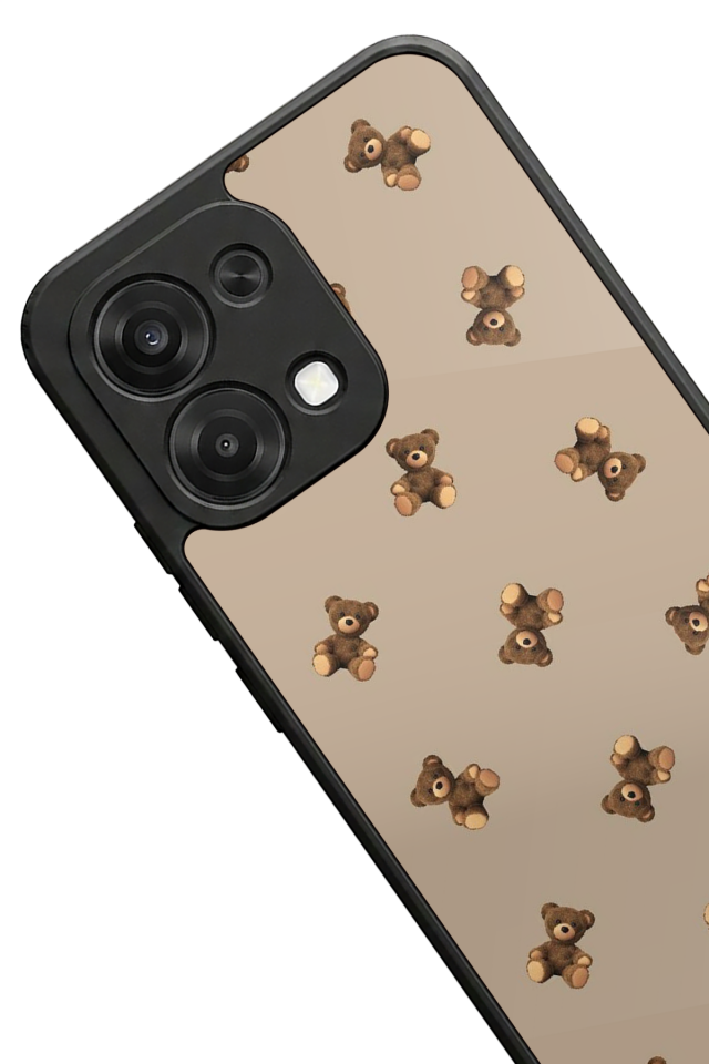 Oppo A6 Pro Uyumlu Ayı Tasarımlı Glossy Premium Kılıf