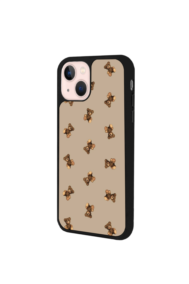 iPhone 13 Mini Uyumlu Ayı Tasarımlı Glossy Premium Kılıf