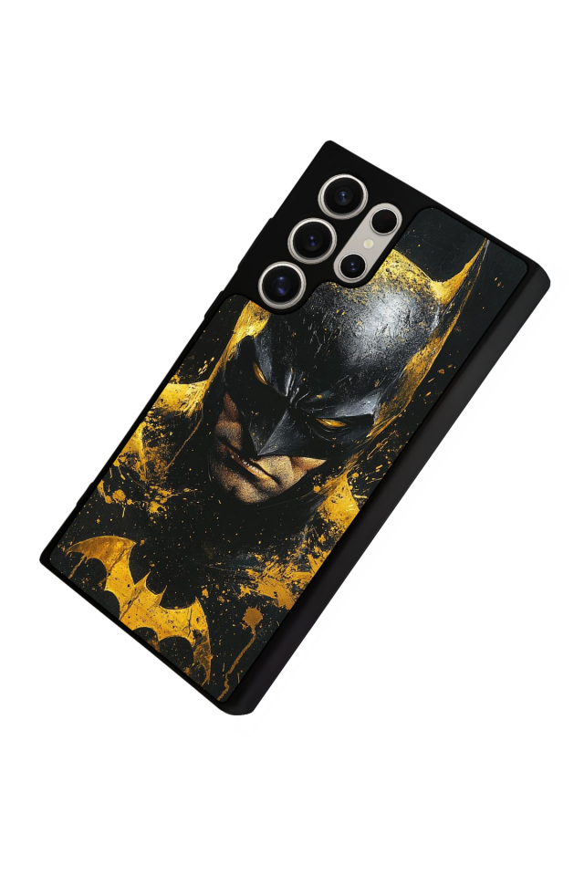 Samsung Galaxy S22 Ultra Uyumlu Batman Tasarımlı Glossy Premium Kılıf