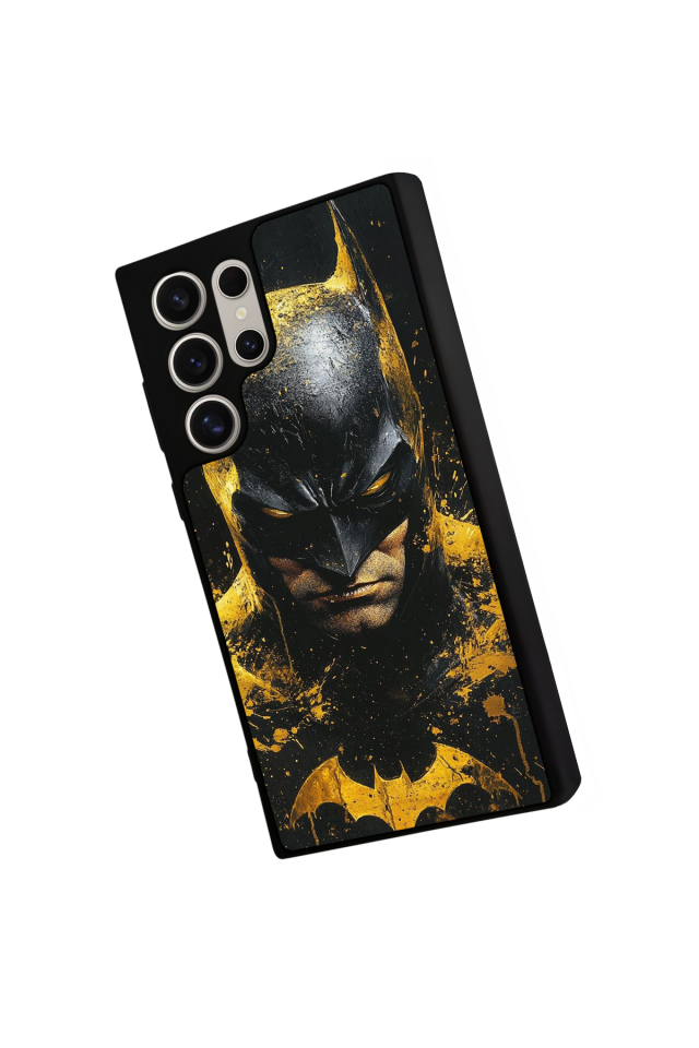 Samsung Galaxy S22 Ultra Uyumlu Batman Tasarımlı Glossy Premium Kılıf