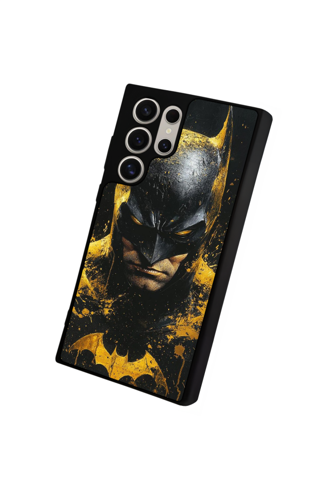 Samsung Galaxy S22 Ultra Uyumlu Batman Tasarımlı Glossy Premium Kılıf