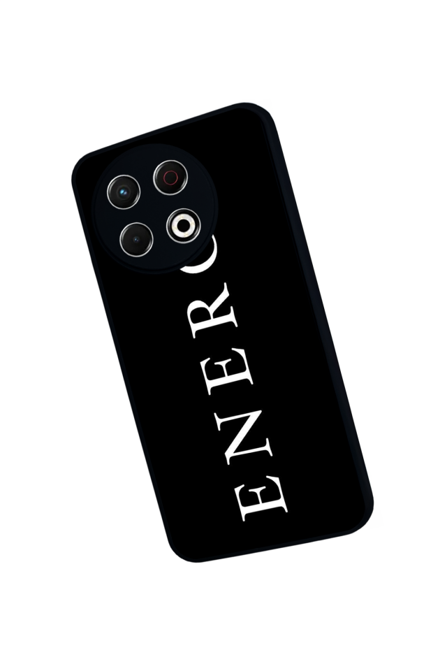 Tecno Spark 30 Pro Uyumlu Energy Tasarımlı Glossy Premium Kılıf