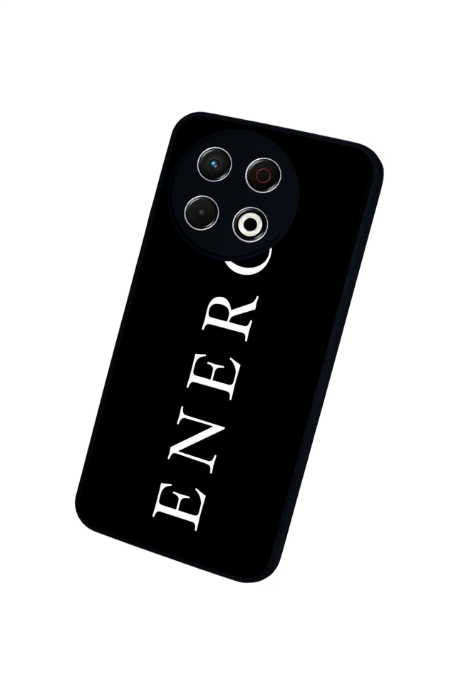 Tecno Spark 30 Pro Uyumlu Energy Tasarımlı Glossy Premium Kılıf