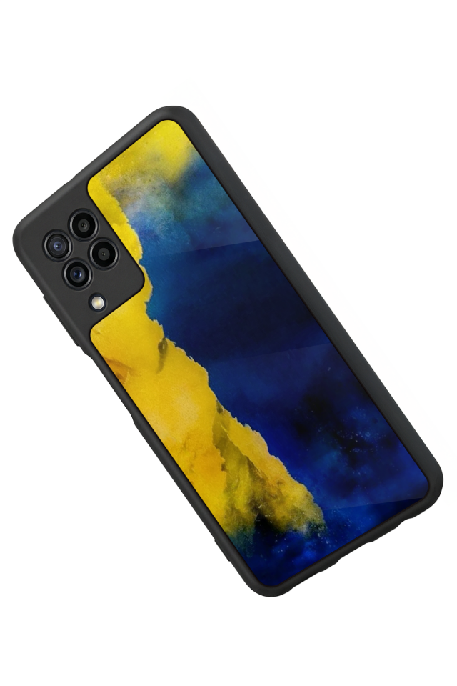 Samsung Galaxy M22 Uyumlu Fenerbahce Tasarımlı Glossy Premium Kılıf