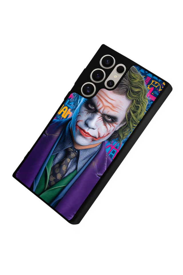Samsung Galaxy S24 Ultra Uyumlu Joker Tasarımlı Glossy Premium Kılıf