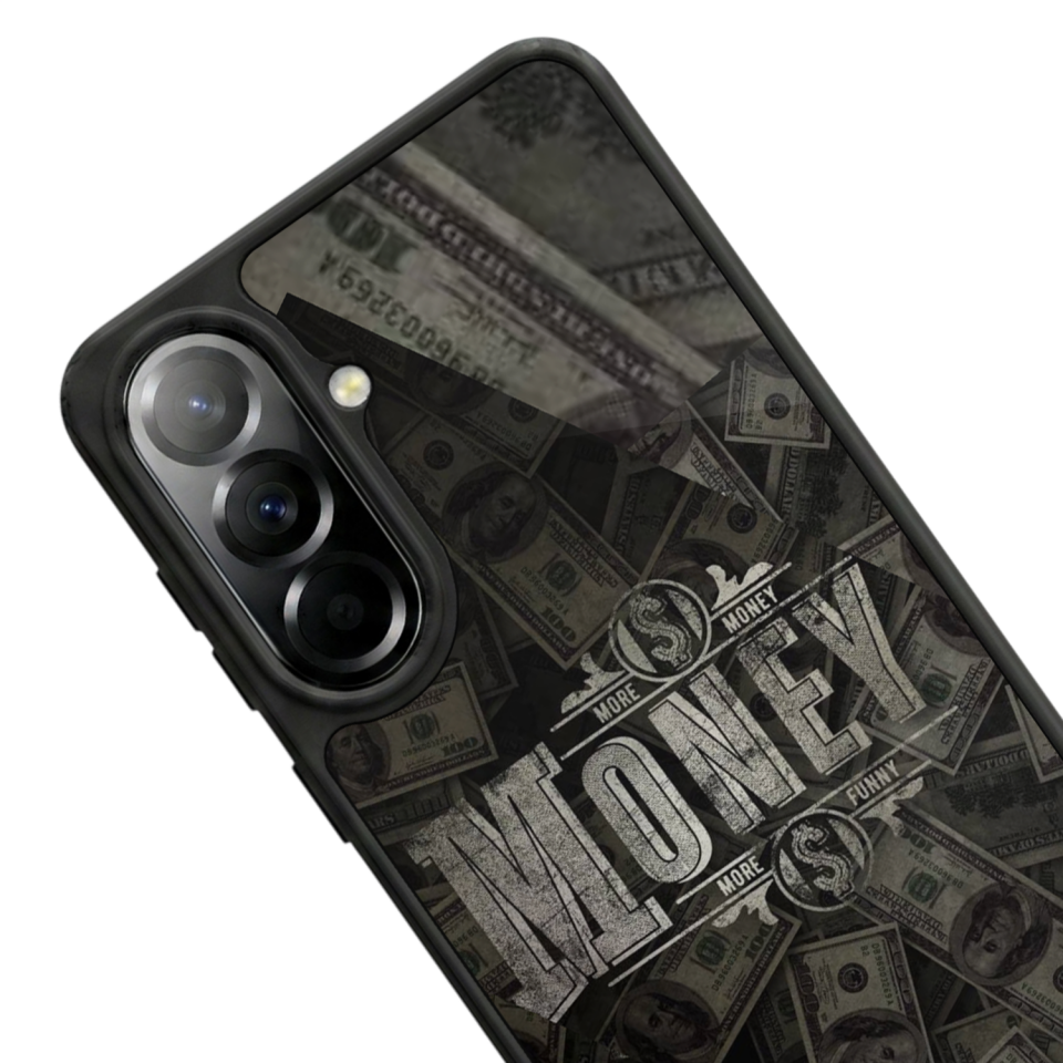 Samsung Galaxy A37 Uyumlu Money Para Tasarımlı Glossy Premium Kılıf