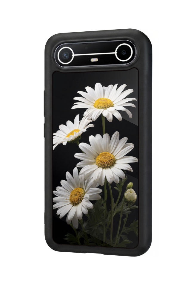 Tecno Spark Slim 5G Uyumlu Papatya Tasarımlı Glossy Premium Kılıf