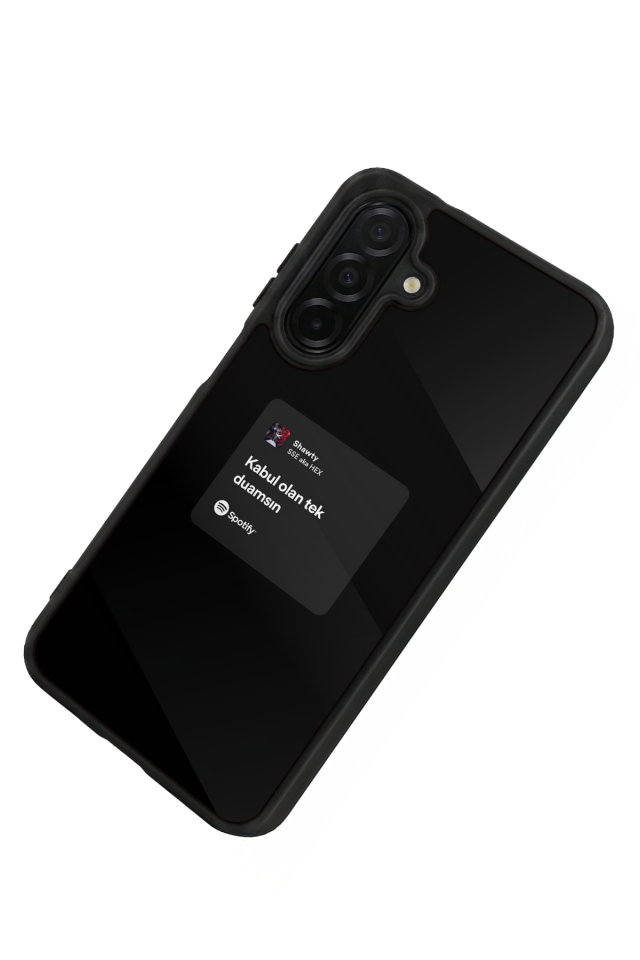 Samsung Galaxy A36 Uyumlu Sarki Sozleri Tasarımlı Glossy Premium Kılıf