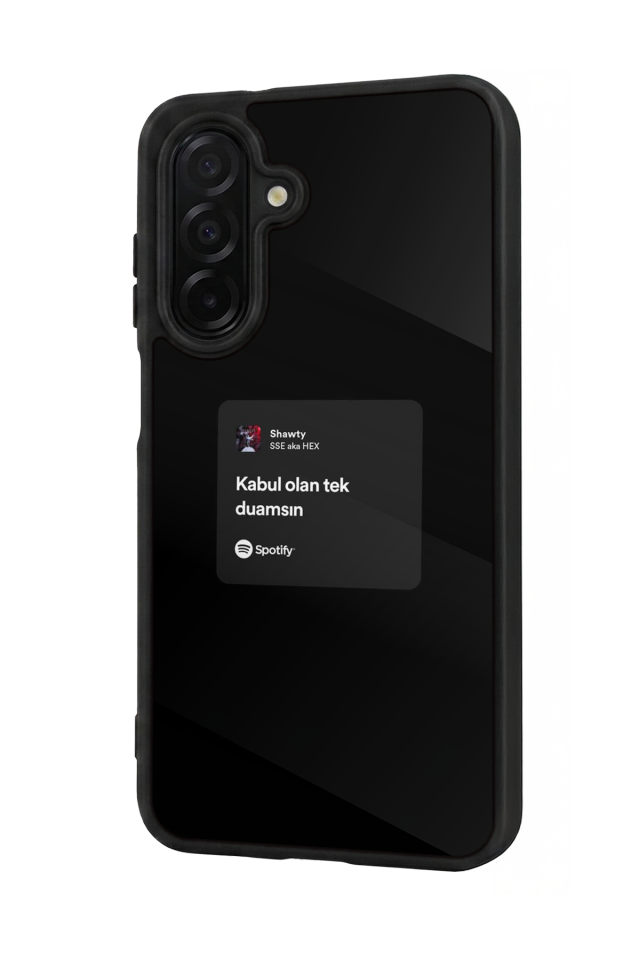 Samsung Galaxy A36 Uyumlu Sarki Sozleri Tasarımlı Glossy Premium Kılıf