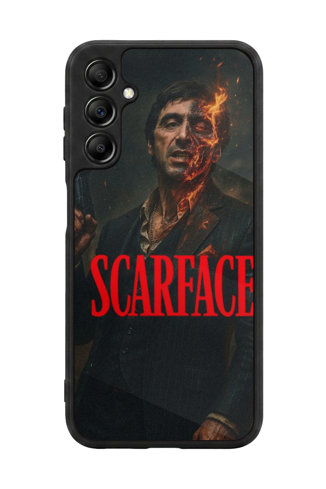 Samsung Galaxy A14 Uyumlu Scarface Tasarımlı Glossy Premium Kılıf