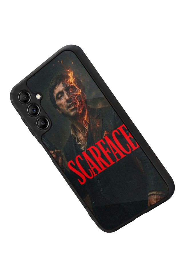 Samsung Galaxy A14 Uyumlu Scarface Tasarımlı Glossy Premium Kılıf