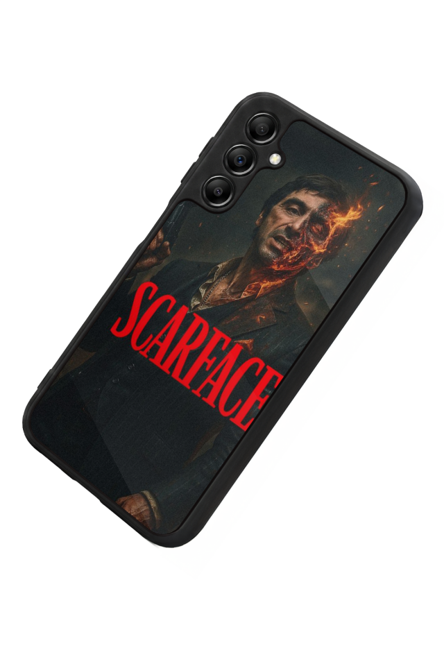 Samsung Galaxy A14 Uyumlu Scarface Tasarımlı Glossy Premium Kılıf